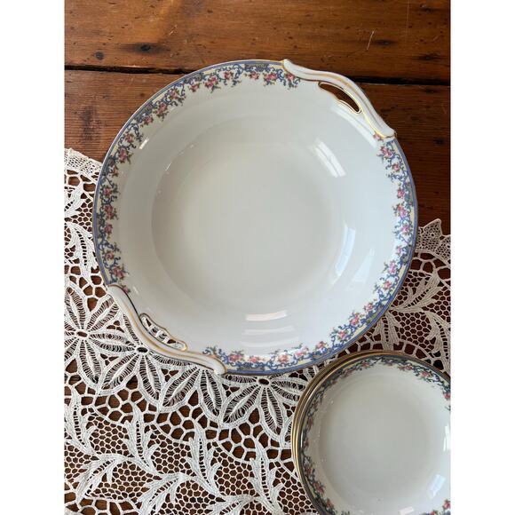 Noritake Serving Dishes Heirloom Bridal Shower Gift Idea Feminine Luncheon Decor - Picture 10 of 10